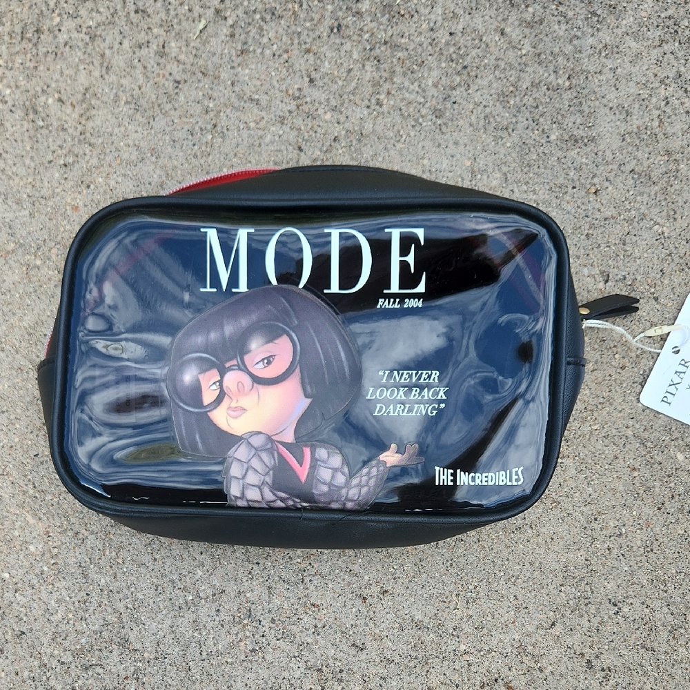 Pixar Incredibles Edna Mode Cosmetic Bag